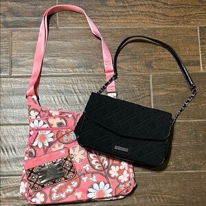 3 Set Vera Bradley Large Purse + Small Purse + Wallet 👛 👜